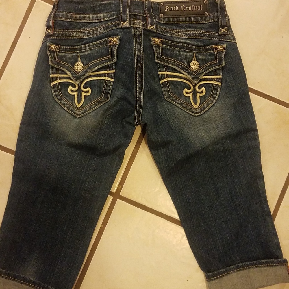 Rock Revival Gwen Capri jeans